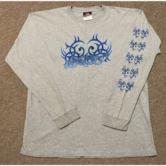 JNCO Other - Vintage 90’s XL JNCO Jeans Skull Skater Punk Long Sleeve T-Shirt USA